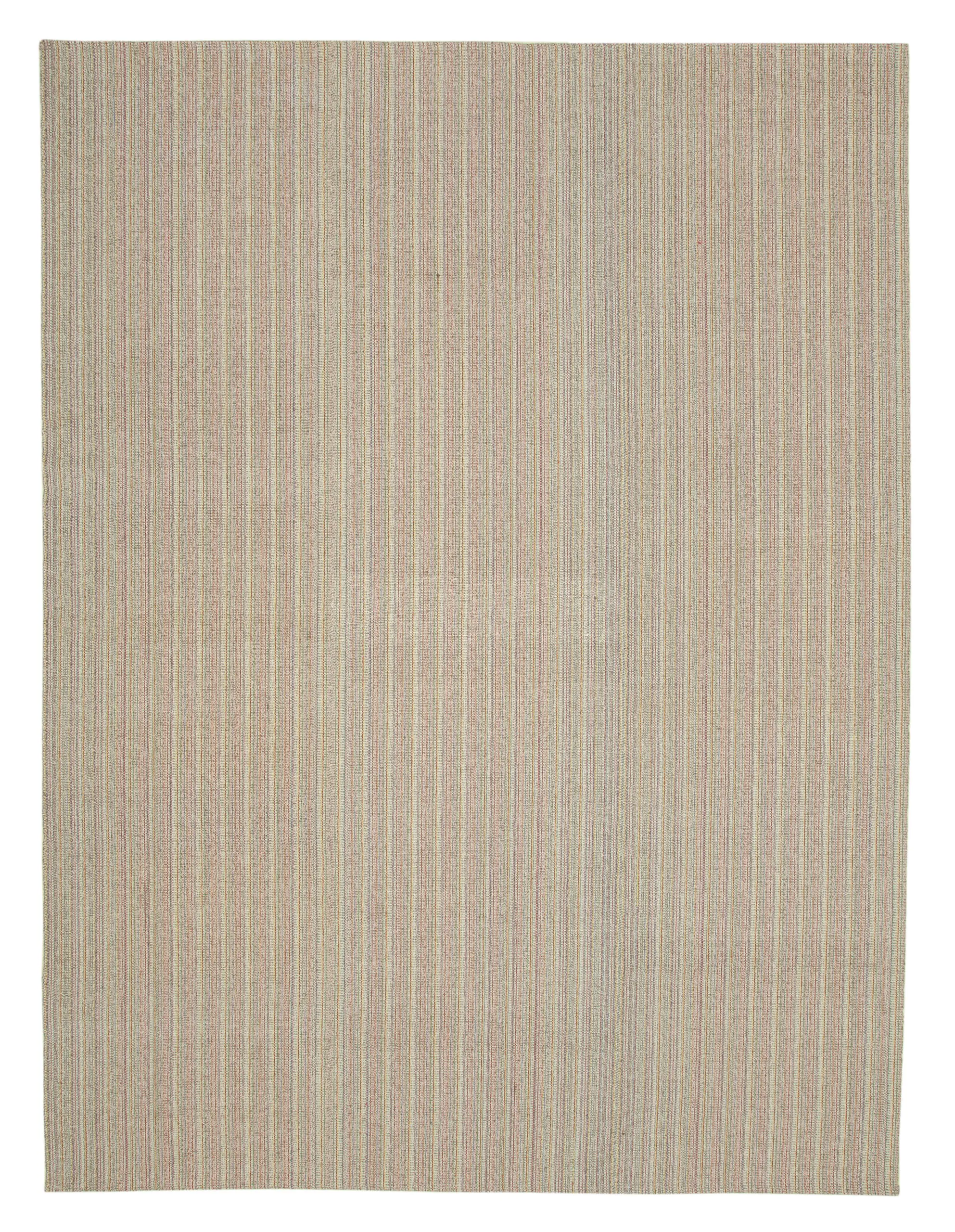 Flatweave Modern Multi Pamuk Üstü Yün El Dokuma Kilim-286x378 - Görsel 1