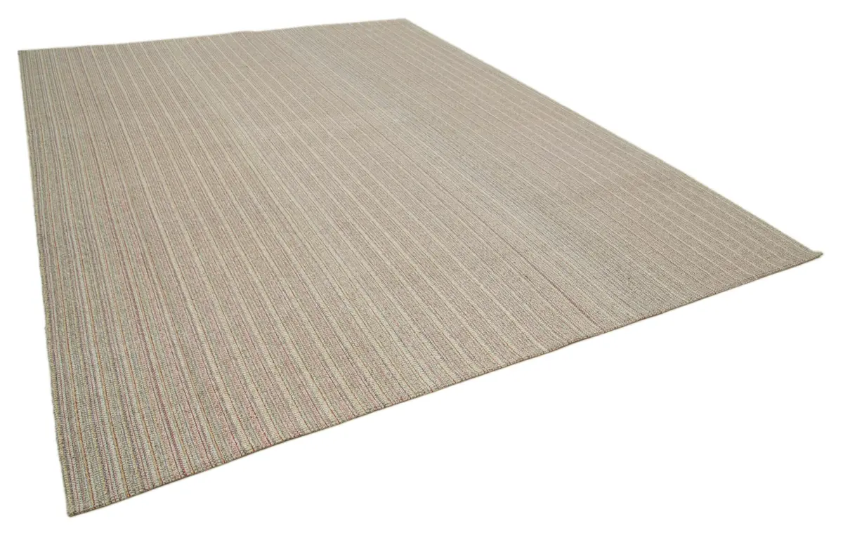 Flatweave Modern Multi Pamuk Üstü Yün El Dokuma Kilim-286x378 - Görsel 2