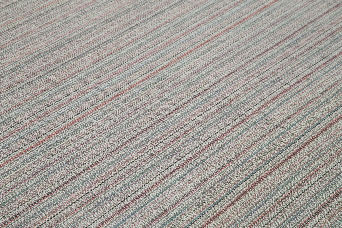 Flatweave Modern Multi Pamuk Üstü Yün El Dokuma Kilim-307x395 - Görsel 5