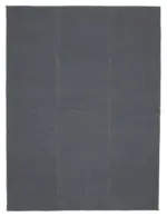 Flatweave Modern Turuncu Pamuk Üstü Yün El Dokuma Kilim-275x369