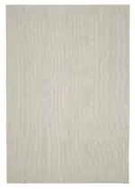 Flatweave Modern Bej Pamuk Üstü Yün El Dokuma Kilim-270x396