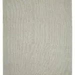 Flatweave Modern Bej Pamuk Üstü Yün El Dokuma Kilim-316x382