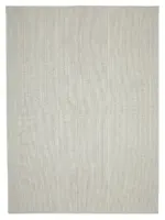 Flatweave Modern Bej Pamuk Üstü Yün El Dokuma Kilim-305x420