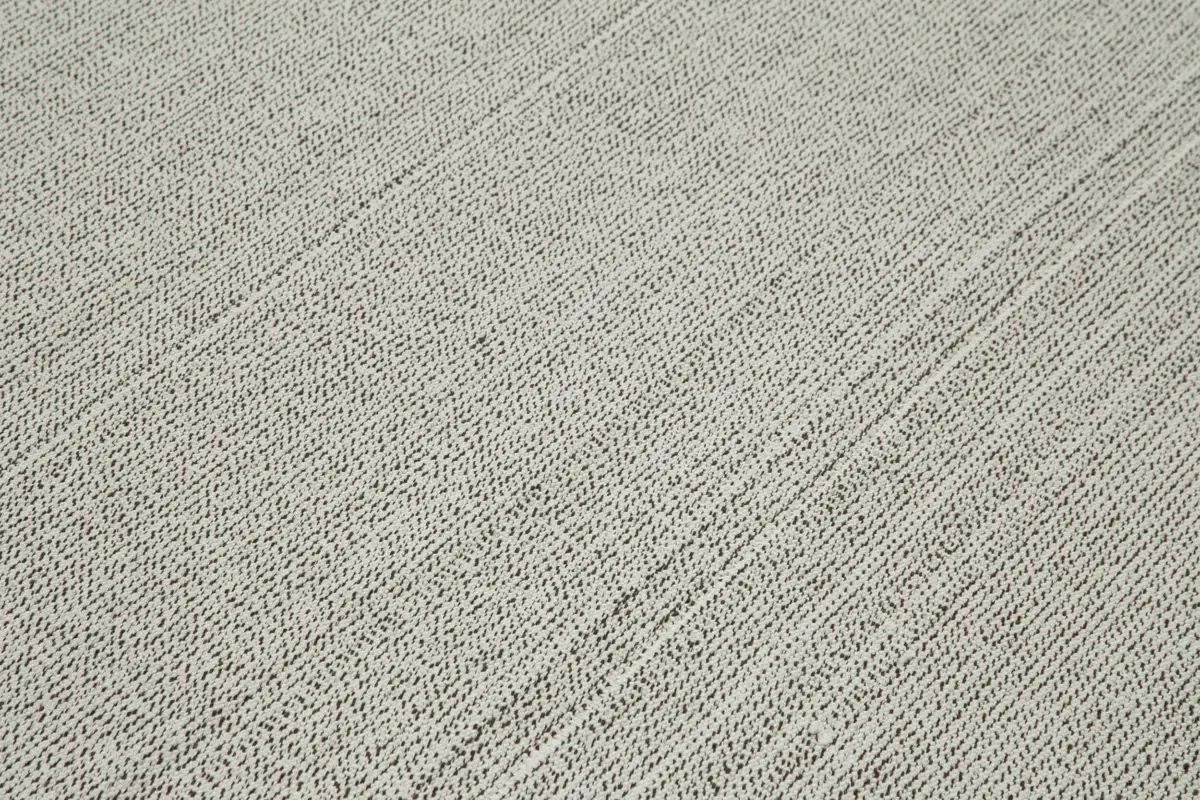 Flatweave Modern Bej Pamuk Üstü Yün El Dokuma Kilim-272x360 - Görsel 5