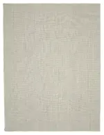 Flatweave Modern Bej Pamuk Üstü Yün El Dokuma Kilim-307x407