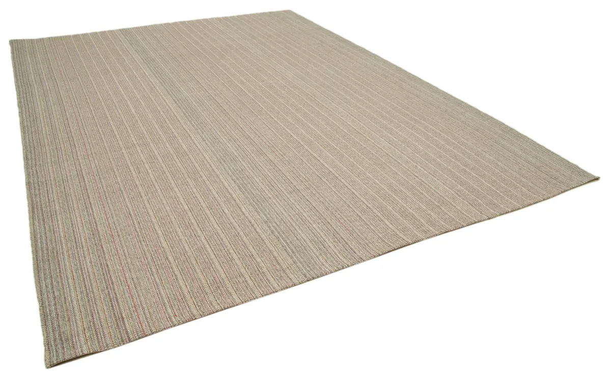 Flatweave Modern Multi Pamuk Üstü Yün El Dokuma Kilim-287x378 - Görsel 2