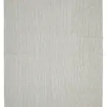 Flatweave Modern Bej Pamuk Üstü Yün El Dokuma Kilim-270x375