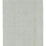 Flatweave Modern Bej Pamuk Üstü Yün El Dokuma Kilim-102x236