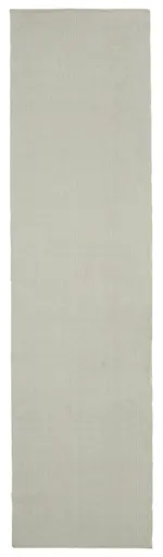 Flatweave Modern Bej Pamuk Üstü Yün El Dokuma Kilim-106x410