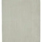 Flatweave Modern Bej Pamuk Üstü Yün El Dokuma Kilim-187x303