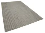 Flatweave Modern Gri Pamuk Üstü Yün El Dokuma Kilim-200x325 - Görsel 2
