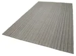 Flatweave Modern Gri Pamuk Üstü Yün El Dokuma Kilim-200x325 - Görsel 3