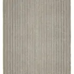 Flatweave Modern Gri Pamuk Üstü Yün El Dokuma Kilim-198x315