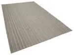 Flatweave Modern Gri Pamuk Üstü Yün El Dokuma Kilim-198x315 - Görsel 2