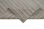 Flatweave Modern Gri Pamuk Üstü Yün El Dokuma Kilim-198x315 - Görsel 6