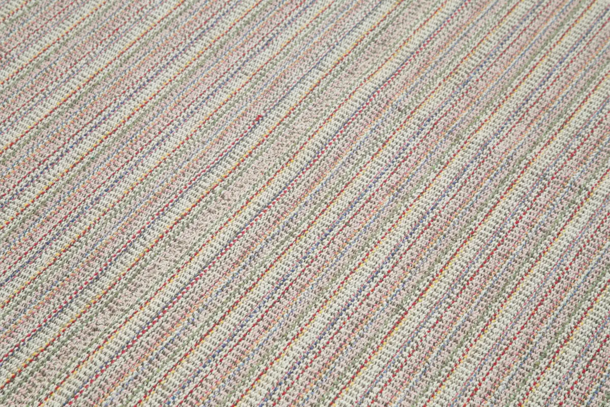Flatweave Modern Multi Pamuk Üstü Yün El Dokuma Kilim-192x306 - Görsel 5