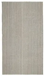 Flatweave Modern Gri Pamuk Üstü Yün El Dokuma Kilim-200x350