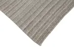 Flatweave Modern Gri Pamuk Üstü Yün El Dokuma Kilim-200x350 - Görsel 4