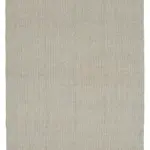 Flatweave Modern Gri Pamuk Üstü Yün El Dokuma Kilim-181x290