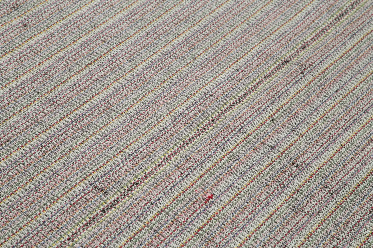 Flatweave Modern Multi Pamuk Üstü Yün El Dokuma Kilim-213x280 - Görsel 5