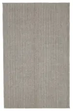 Flatweave Modern Gri Pamuk Üstü Yün El Dokuma Kilim-203x320