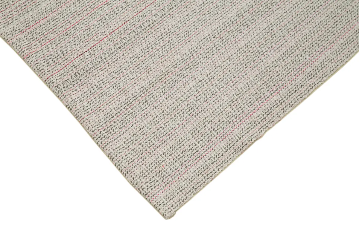 Flatweave Modern Multi Pamuk Üstü Yün El Dokuma Kilim-180x270 - Görsel 4