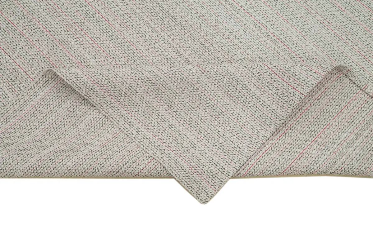 Flatweave Modern Multi Pamuk Üstü Yün El Dokuma Kilim-180x270 - Görsel 6