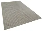 Flatweave Modern Gri Pamuk Üstü Yün El Dokuma Kilim-200x322 - Görsel 2