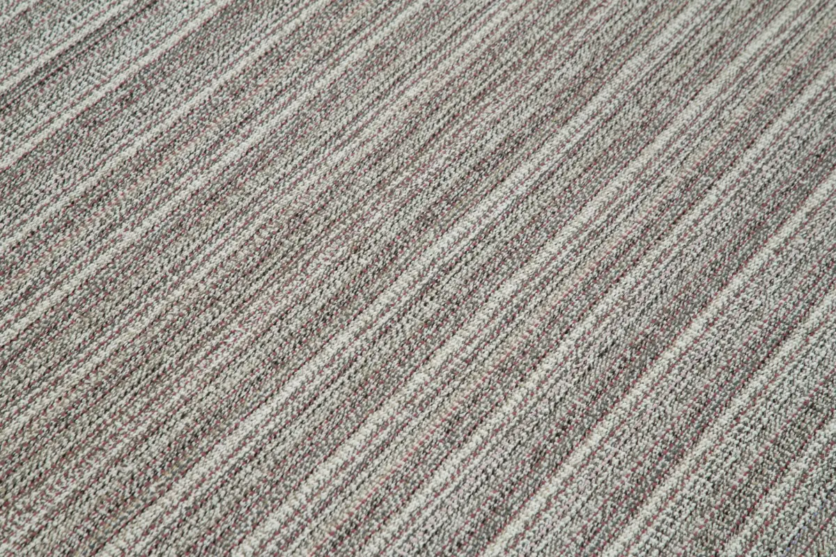 Flatweave Modern Gri Pamuk Üstü Yün El Dokuma Kilim-200x322 - Görsel 5