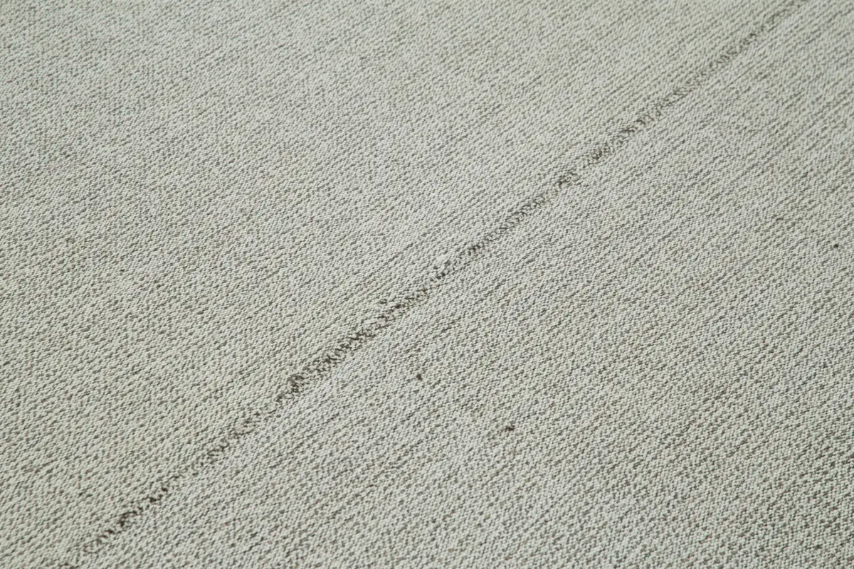 Flatweave Modern Gri Pamuk Üstü Yün El Dokuma Kilim-214x265 - Görsel 5