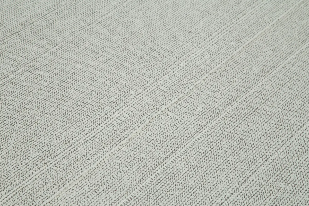 Flatweave Modern Bej Pamuk Üstü Yün El Dokuma Kilim-204x296 - Görsel 5