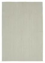 Flatweave Modern Bej Pamuk Üstü Yün El Dokuma Kilim-185x270