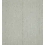 Flatweave Modern Gri Pamuk Üstü Yün El Dokuma Kilim-212x304