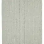 Flatweave Modern Gri Pamuk Üstü Yün El Dokuma Kilim-204x303