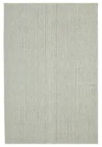 Flatweave Modern Gri Pamuk Üstü Yün El Dokuma Kilim-204x303