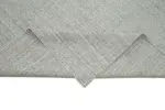Flatweave Modern Gri Pamuk Üstü Yün El Dokuma Kilim-204x313 - Görsel 6