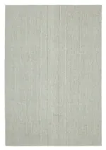 Flatweave Modern Bej Pamuk Üstü Yün El Dokuma Kilim-204x298