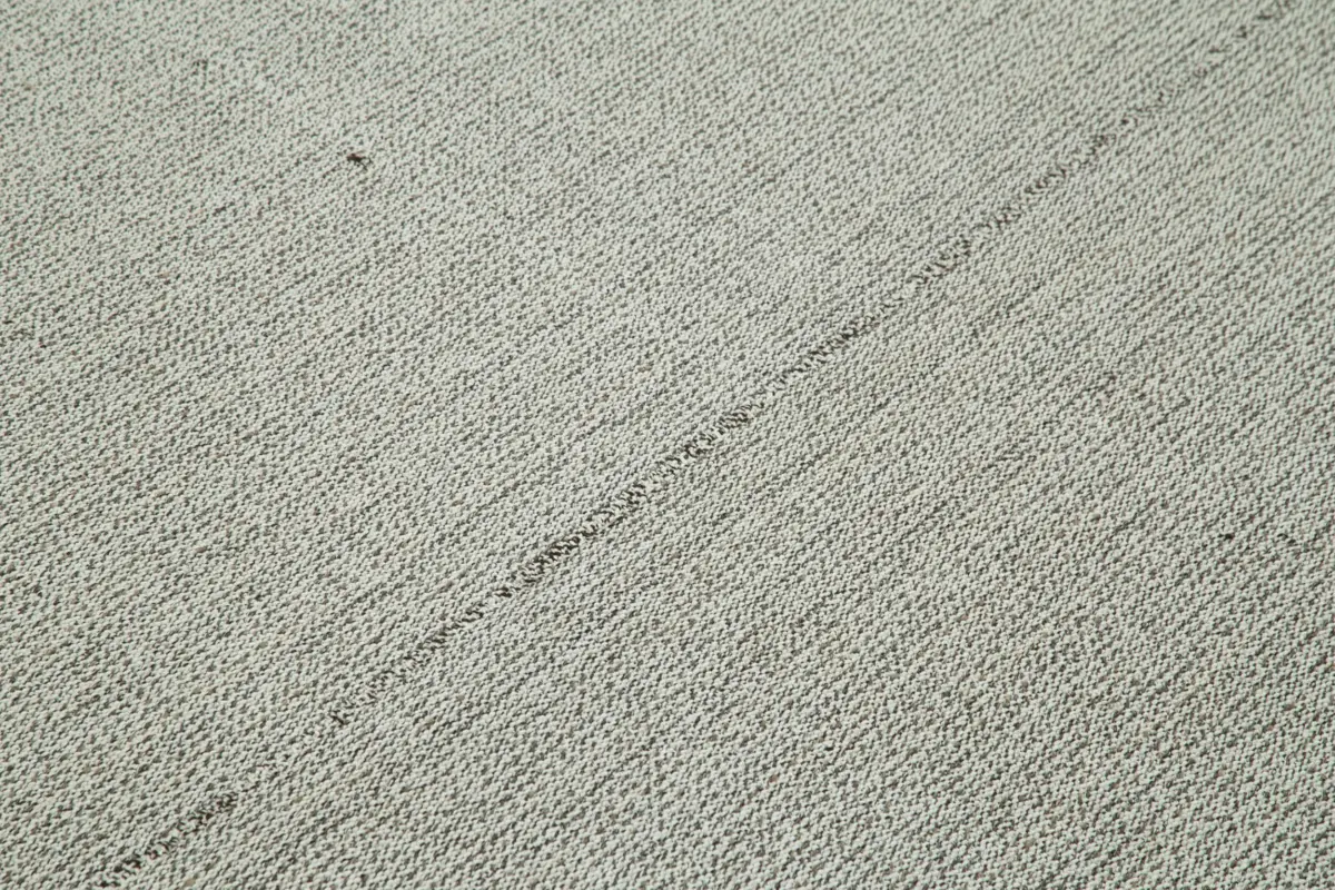 Flatweave Modern Gri Pamuk Üstü Yün El Dokuma Kilim-213x271 - Görsel 5