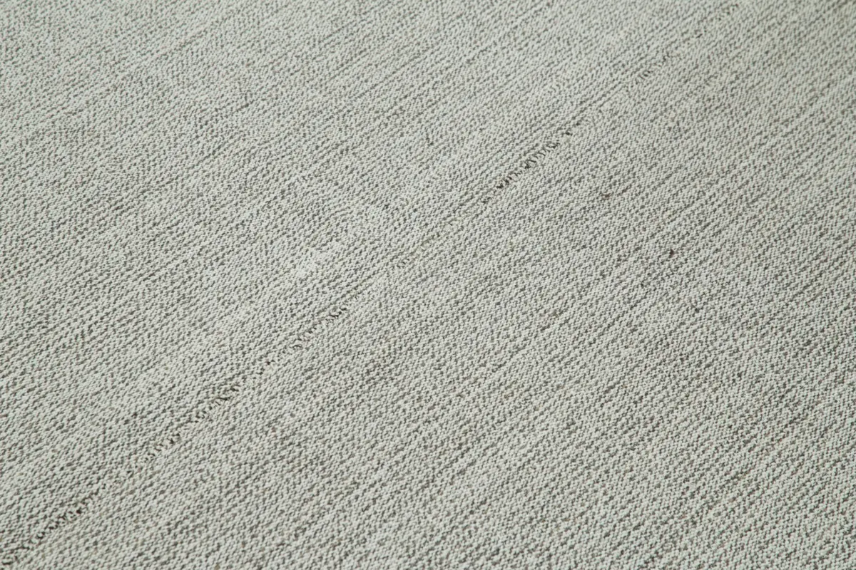 Flatweave Modern Gri Pamuk Üstü Yün El Dokuma Kilim-214x303 - Görsel 5