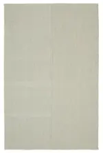 Flatweave Modern Bej Pamuk Üstü Yün El Dokuma Kilim-211x326