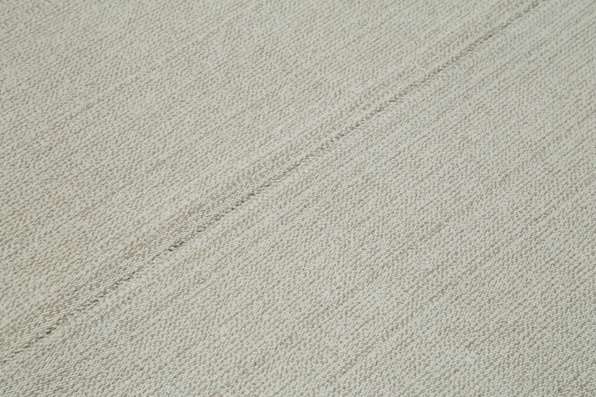 Flatweave Modern Bej Pamuk Üstü Yün El Dokuma Kilim-211x326 - Görsel 5