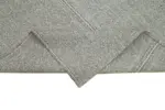 Flatweave Modern Gri Pamuk Üstü Yün El Dokuma Kilim-236x286 - Görsel 6