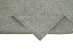 Flatweave Modern Gri Pamuk Üstü Yün El Dokuma Kilim-236x282 - Görsel 6