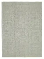 Flatweave Modern Gri Pamuk Üstü Yün El Dokuma Kilim-239x327