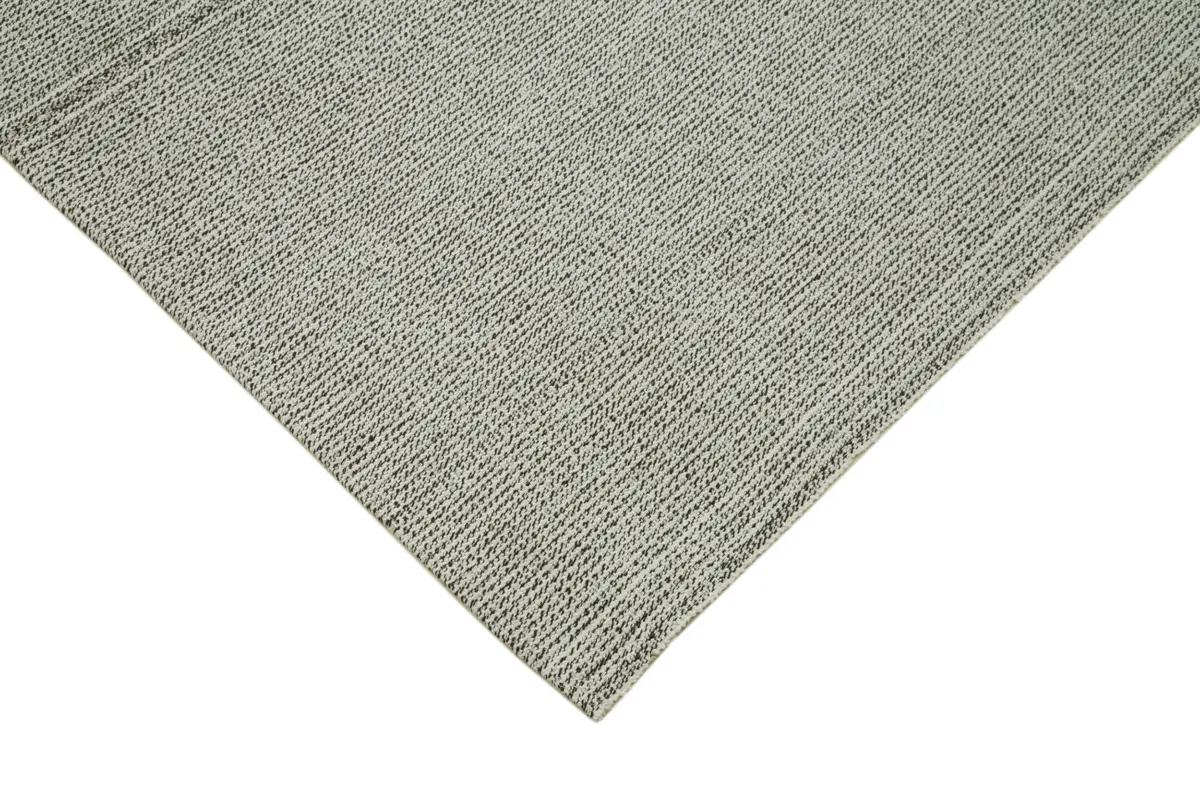 Flatweave Modern Gri Pamuk Üstü Yün El Dokuma Kilim-239x327 - Görsel 4