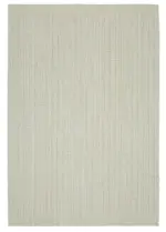 Flatweave Modern Bej Pamuk Üstü Yün El Dokuma Kilim-210x305