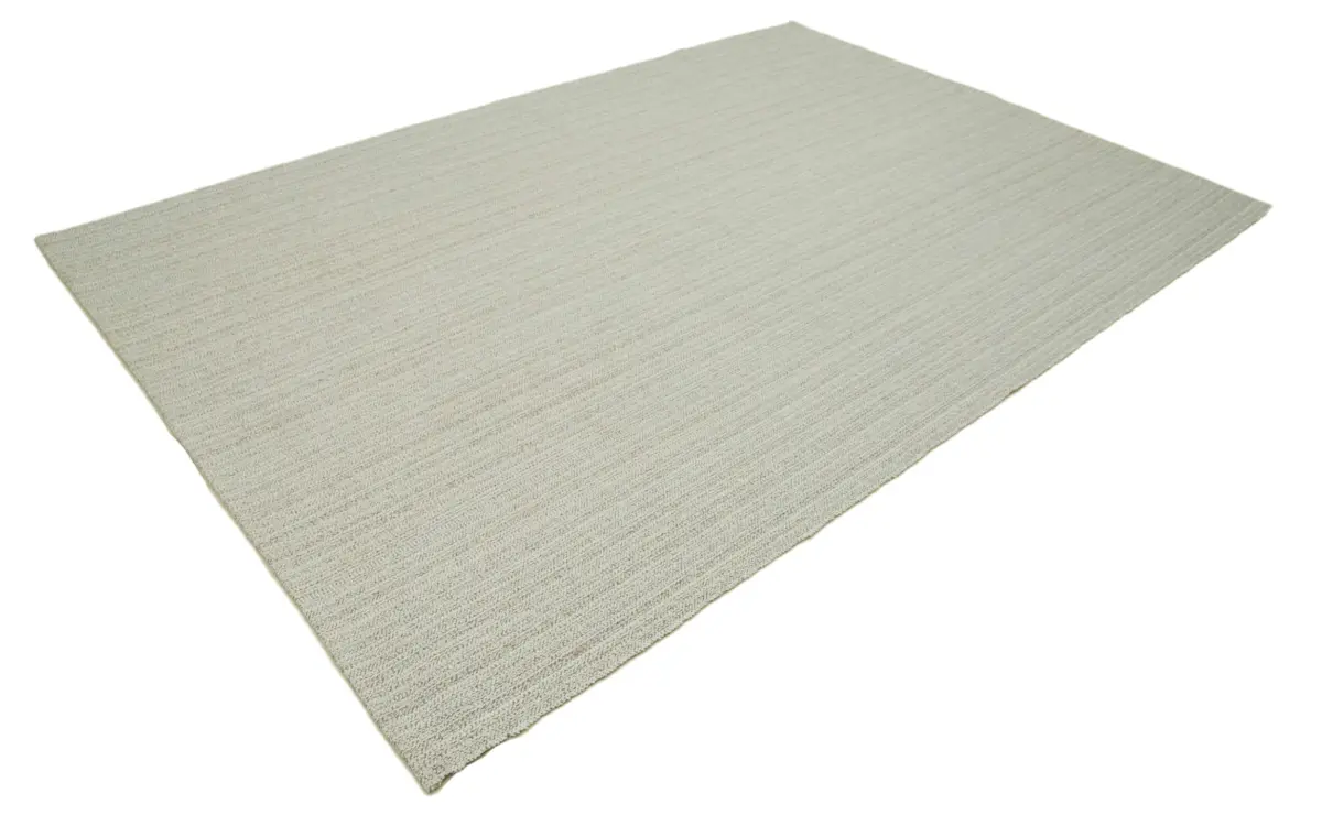 Flatweave Modern Bej Pamuk Üstü Yün El Dokuma Kilim-210x305 - Görsel 3
