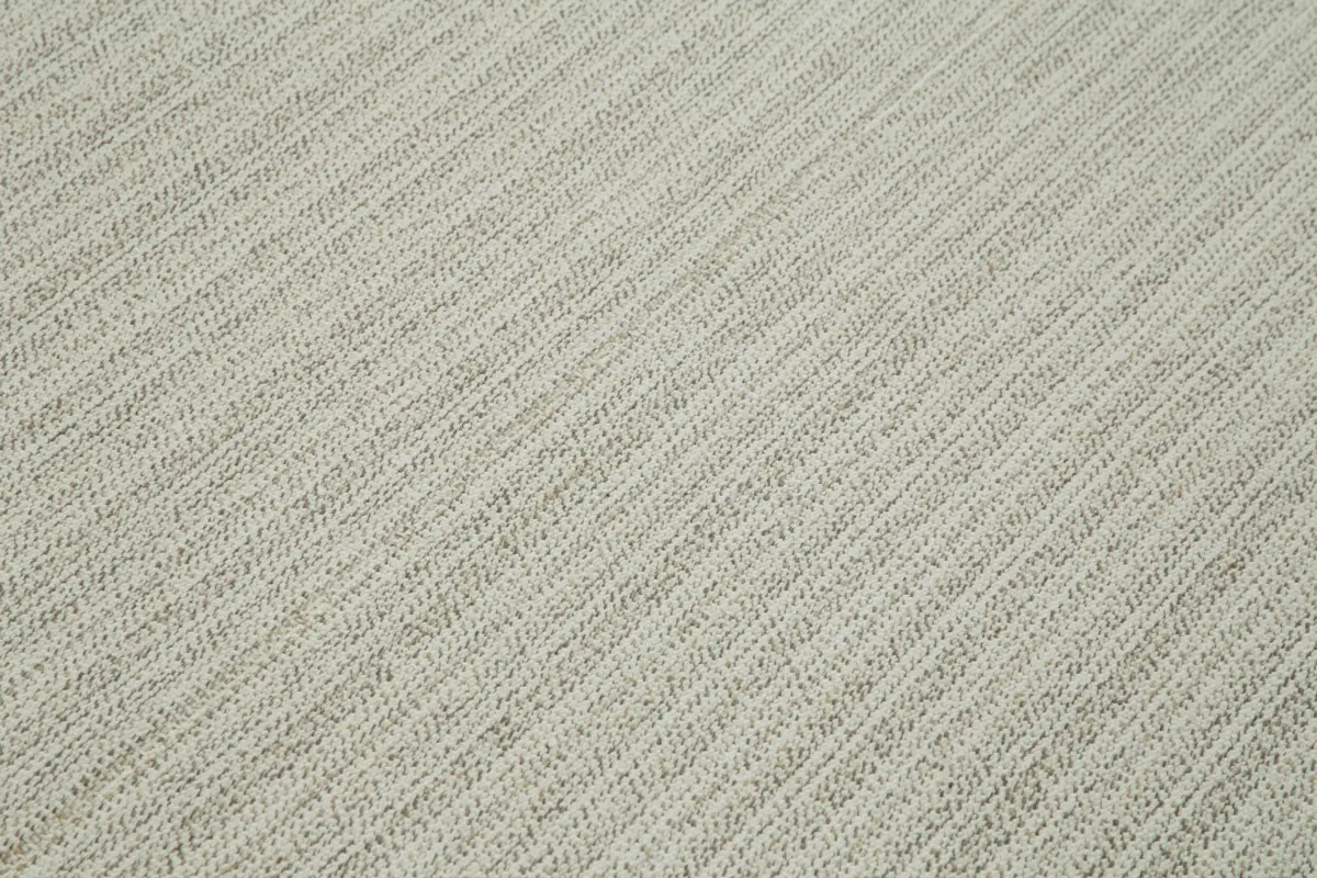 Flatweave Modern Bej Pamuk Üstü Yün El Dokuma Kilim-210x305 - Görsel 5