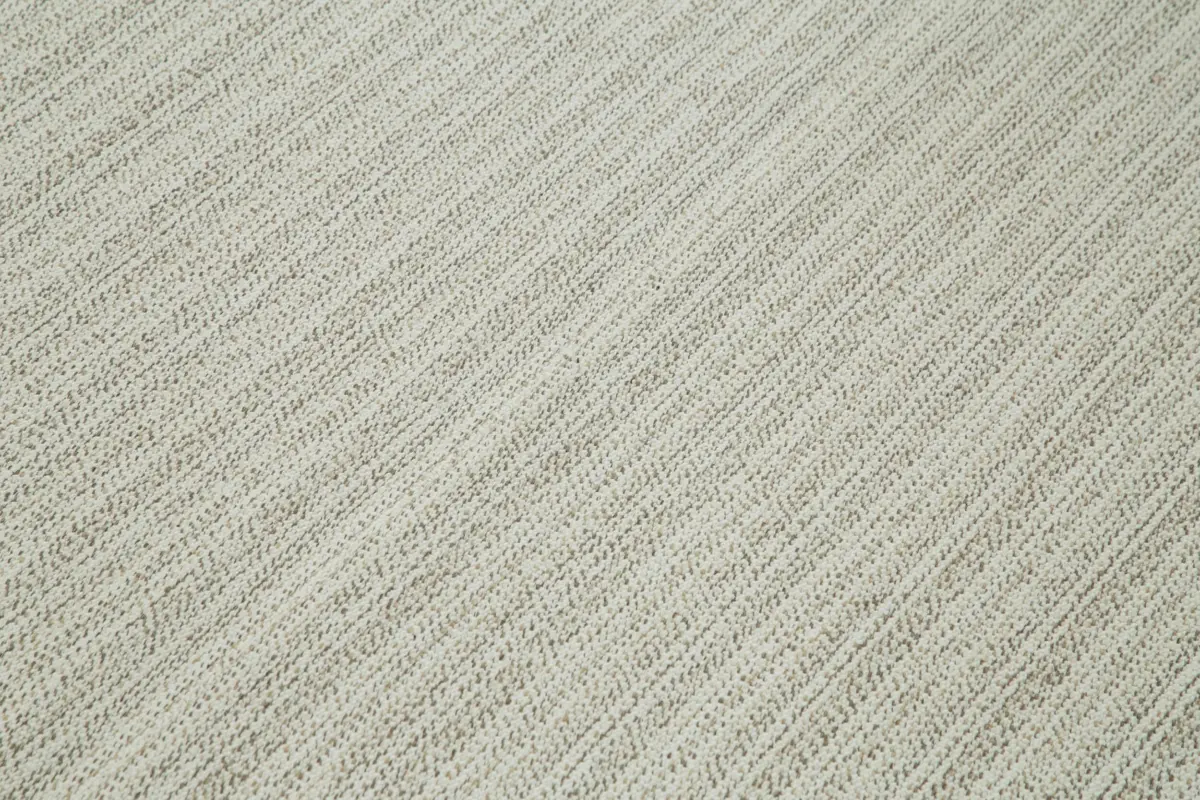 Flatweave Modern Bej Pamuk Üstü Yün El Dokuma Kilim-211x320 - Görsel 5