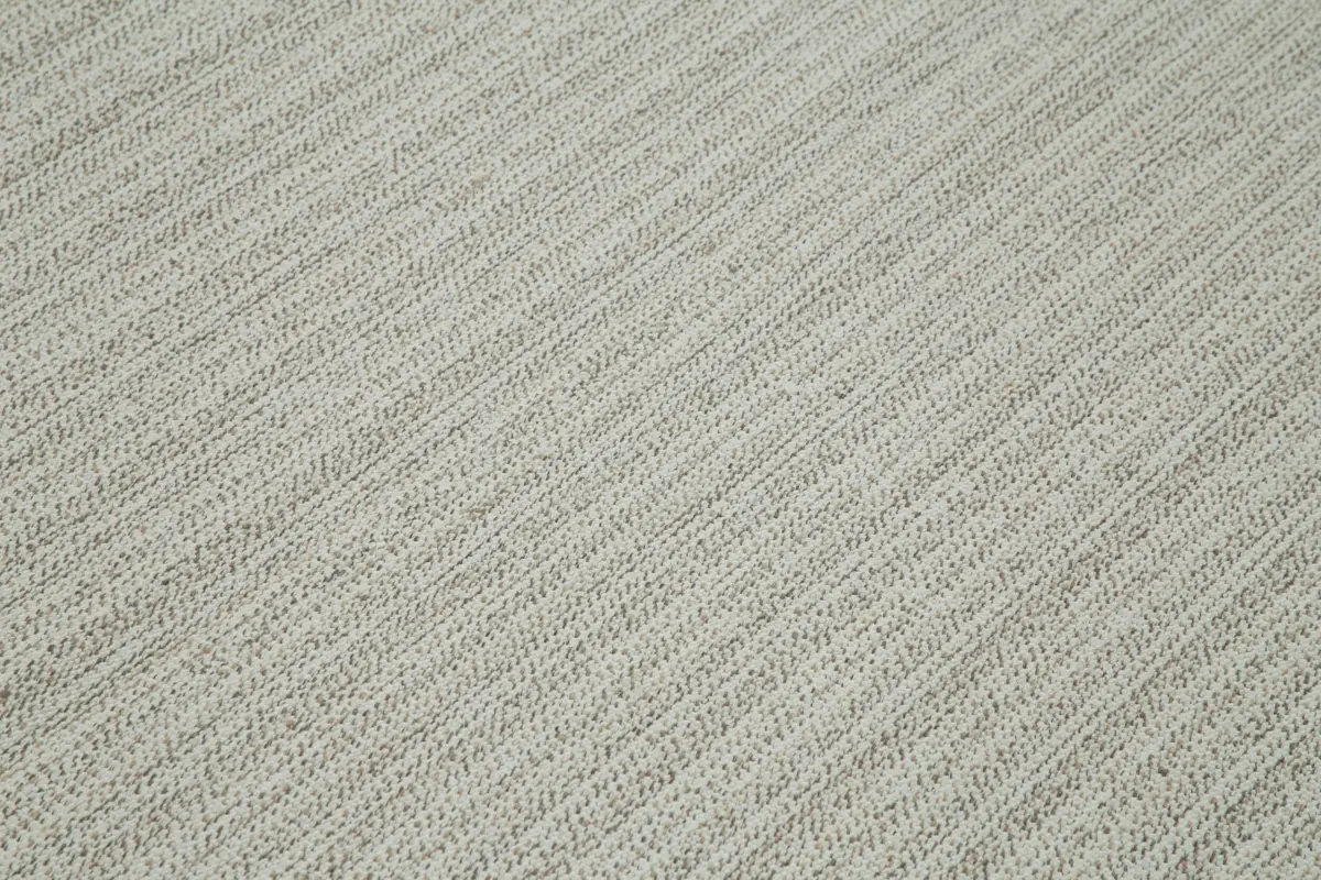 Flatweave Modern Bej Pamuk Üstü Yün El Dokuma Kilim-212x334 - Görsel 5